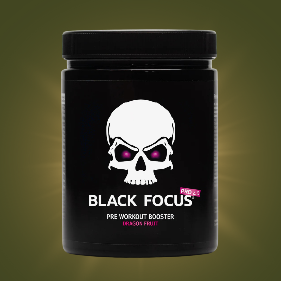 Black Focus pre-workout dragon fruit